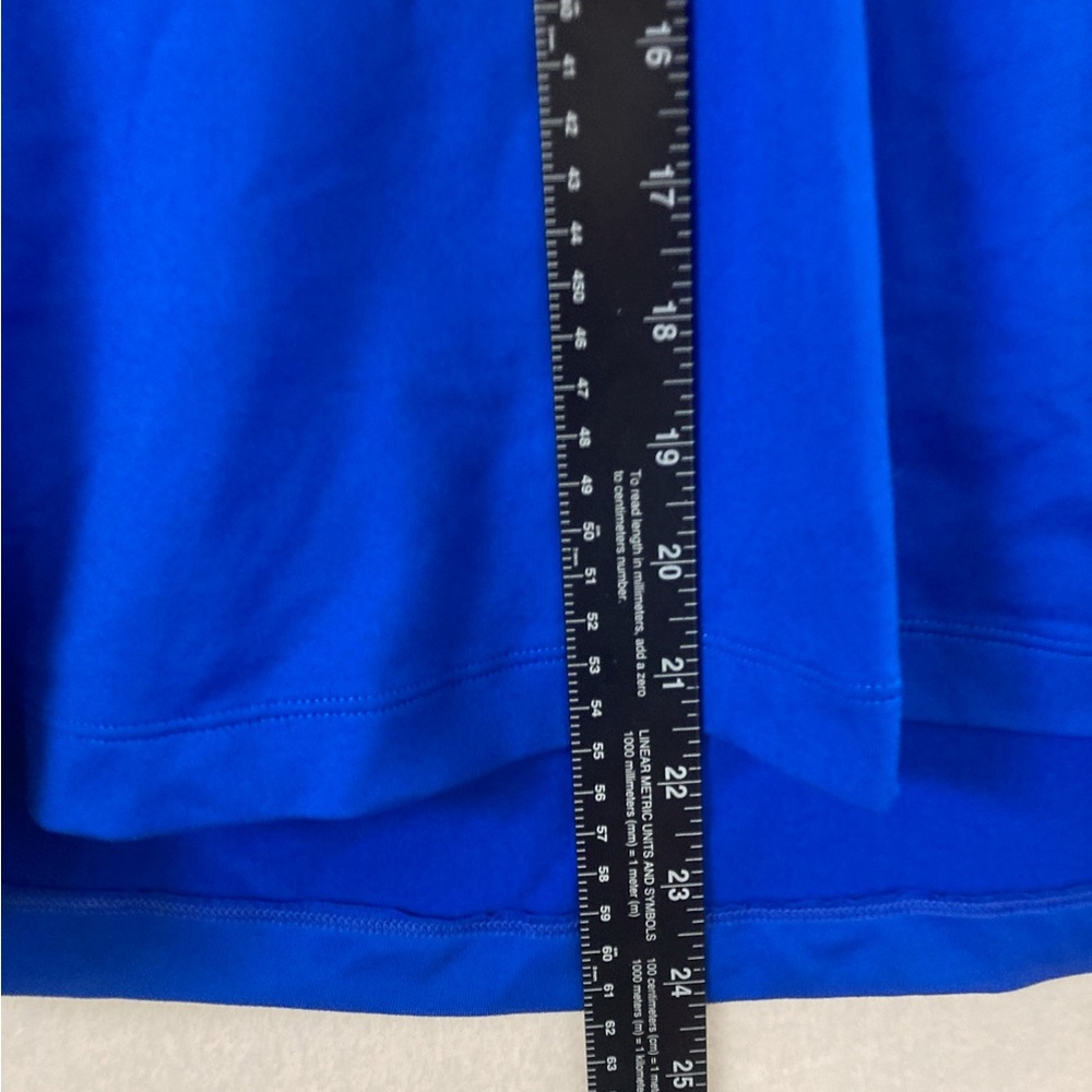 Under Armour Pullover Womens Size L Blue Pink Quarter Zip Long Sleeve Training - Picture 6 of 10